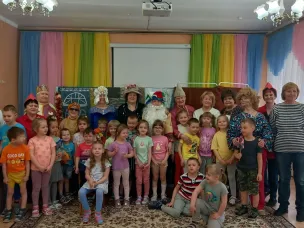 "Театралочка" в гостях у ребят