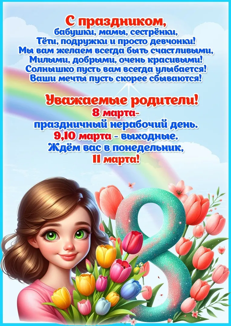 С 8 Марта!